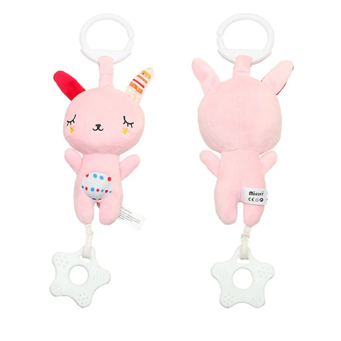 11Pcs Optional,Baby Crib Bell Rattle Baby Stroller Hanging Bell Multifunctional Pinch Bright Colours to Attract Baby'S Attention