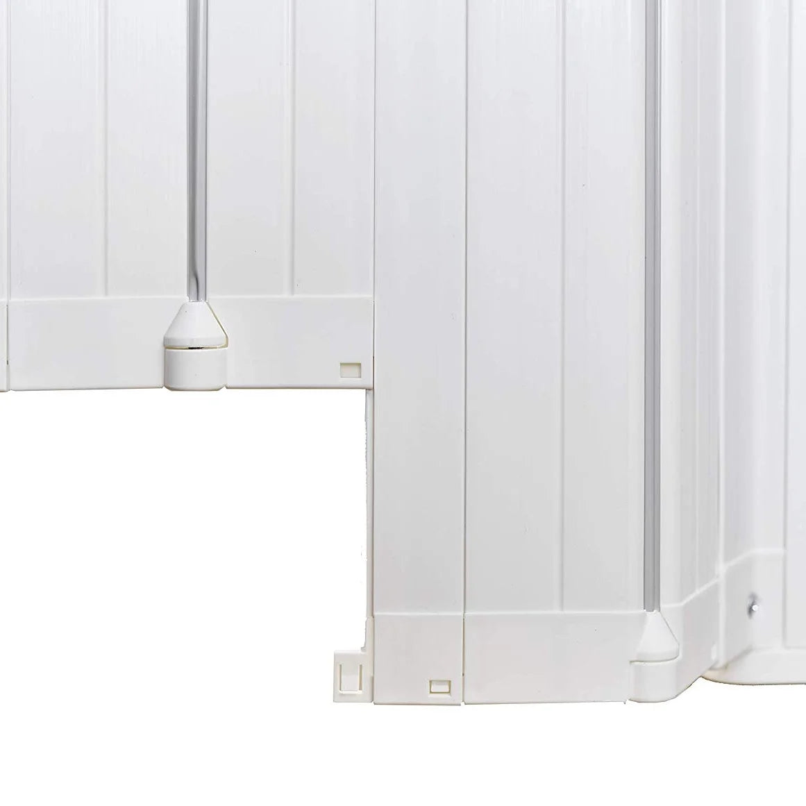 Guard Me Wide Auto Retractable Safety Gate, 22" - 45", White