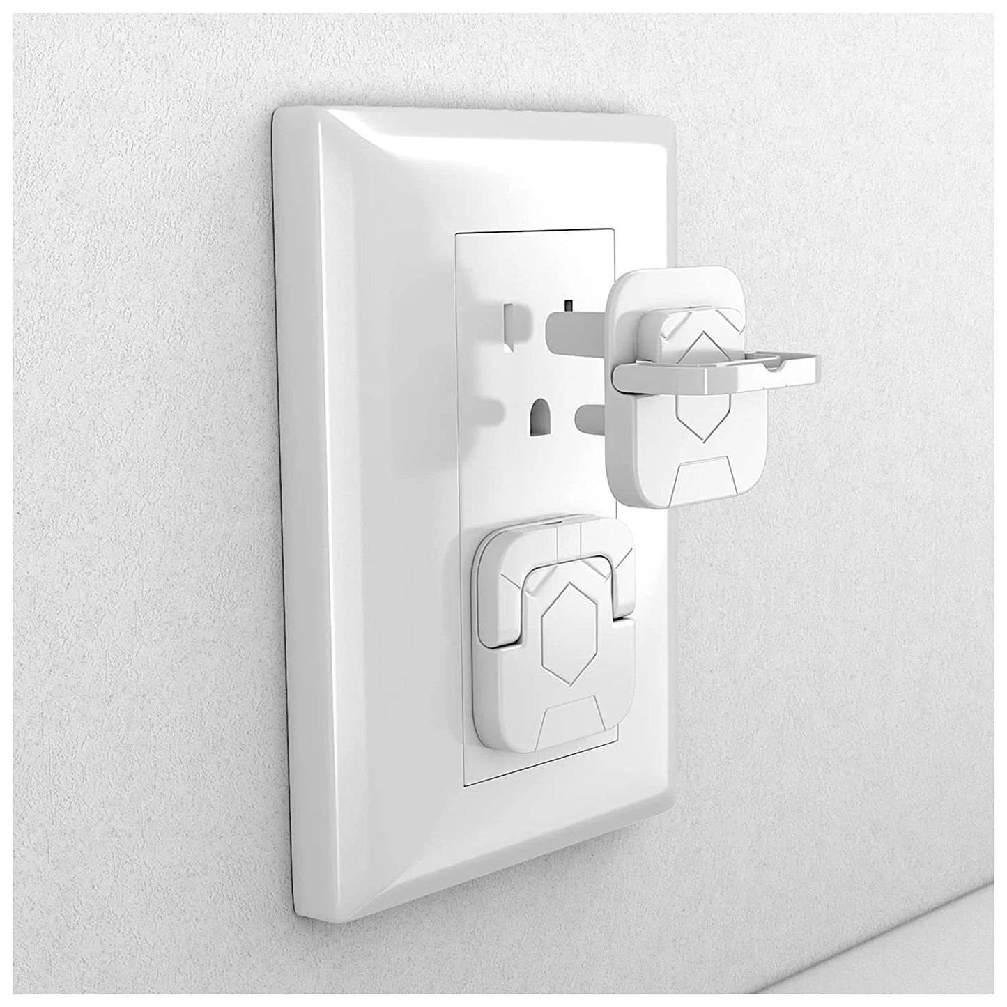 Baby Proofing Outlet Covers (50 Pack) Electric Outlet Pulg Covers for Baby Safety Socket Cover Protector Cap to Prevent Your Child from Power Shock Hazard