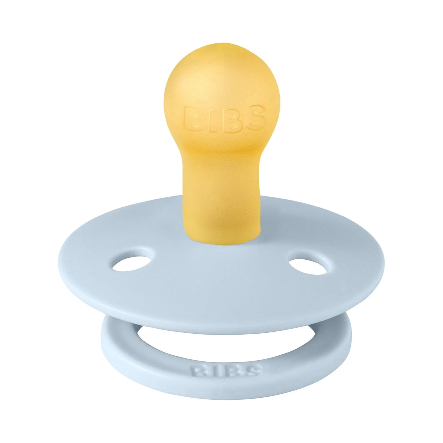 Colour, Natural Rubber Latex Pacifier Size 1, 0-6 Months, Baby Blue, Gender-Neutral, 1 Count