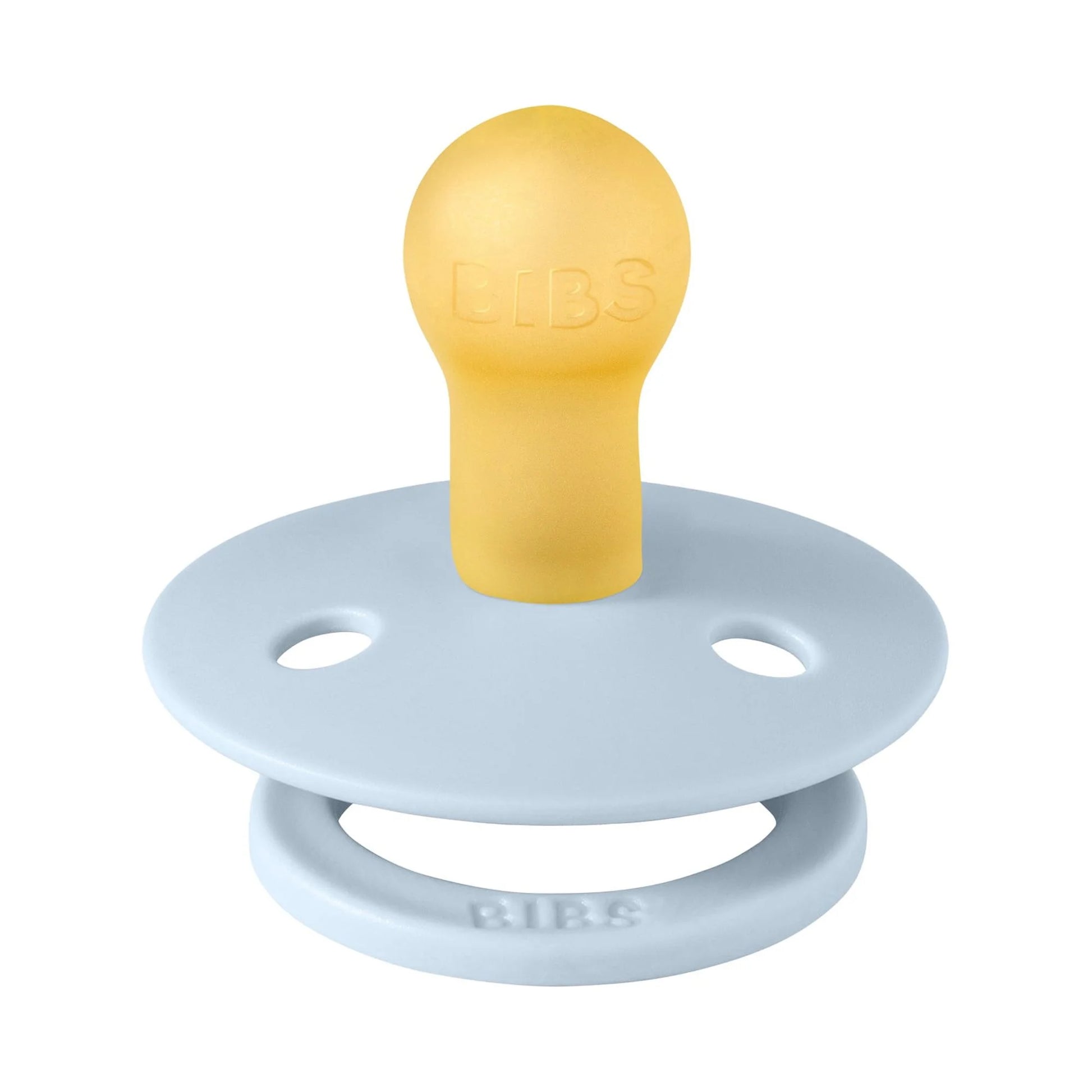 Colour, Natural Rubber Latex Pacifier Size 1, 0-6 Months, Baby Blue, Gender-Neutral, 1 Count