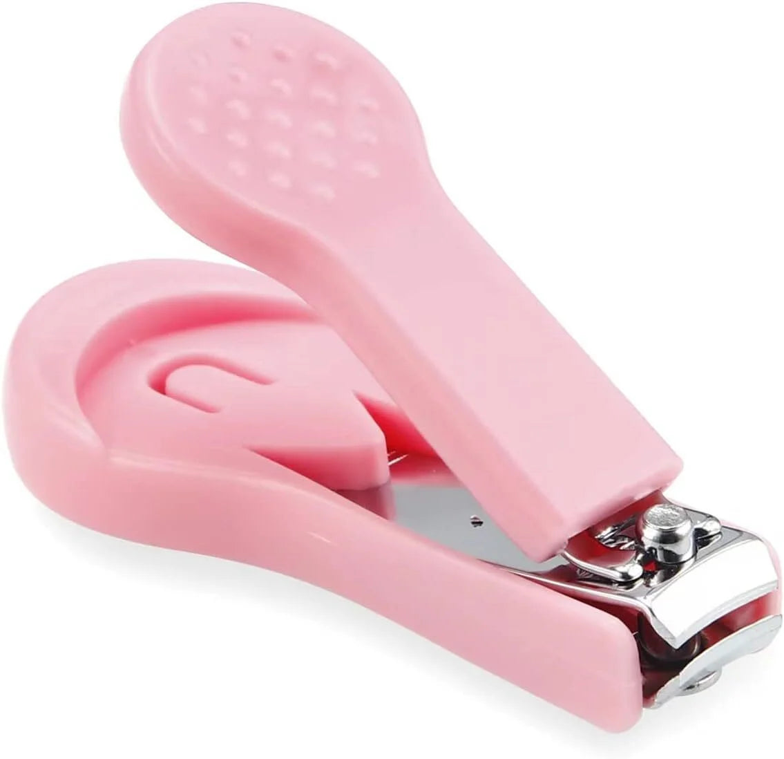 Baby Healthcare and Grooming Kit, Baby Safety Set Baby Comb, Brush, Finger Toothbrush, Nail Clippers, Scissors, Nasal Aspirator, Baby Essentials Nursery Care Kit (Pink)