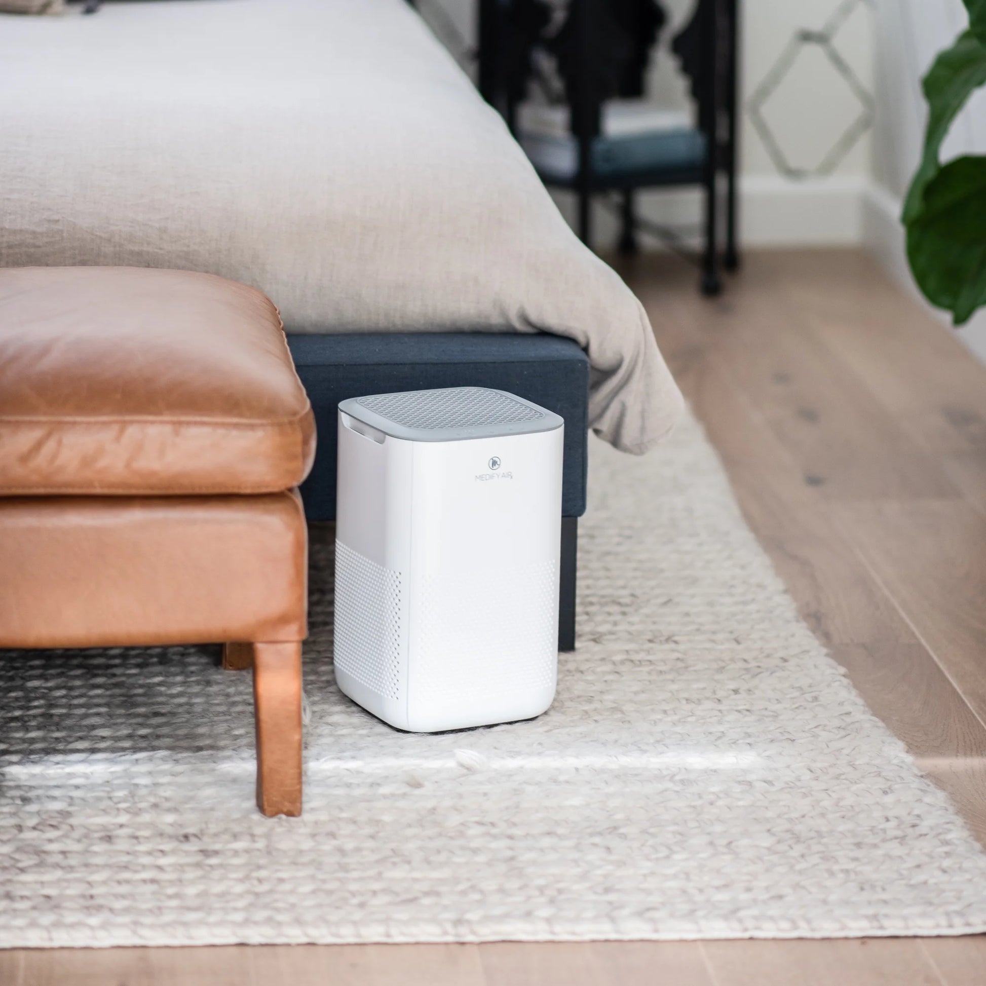 White MA-15 Air Purifier with HEPA Filters I Smoke Dust Odors Pet Dander I 3 in 1 with Pre-Filter HEPA H13 & Activated Carbon I Removal of 0.1 to 0.3 Microns I 585 Sq Ft Coverage I 1-Pack