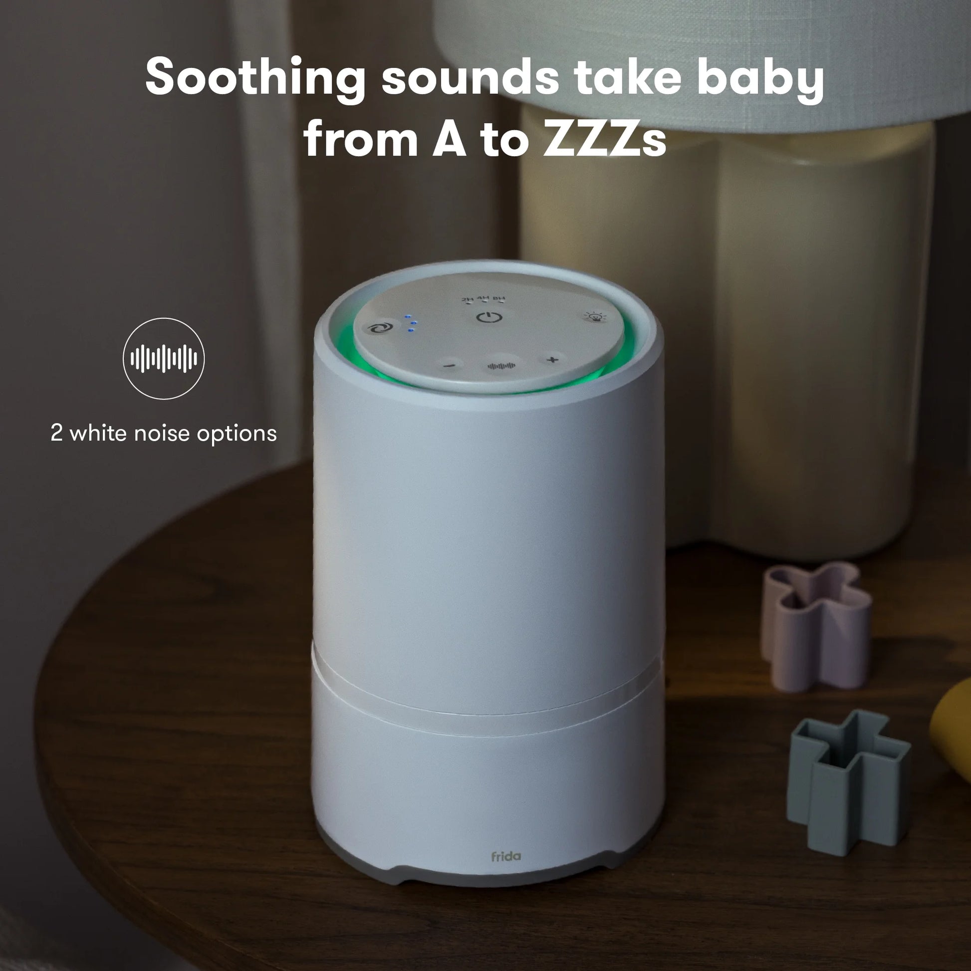 3 in 1 Air Purifier and Sound Machine, HEPA Air Purifier for Allergies, 150 Sq Ft