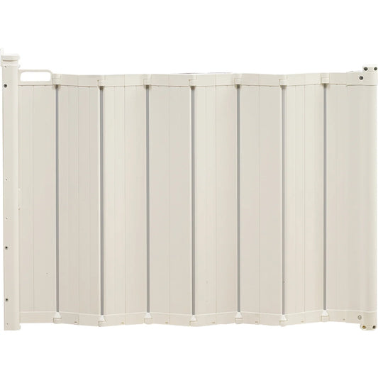 Guard Me Wide Auto Retractable Safety Gate, 22" - 45", White