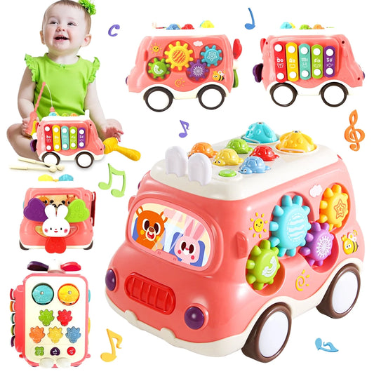 Toys for 1 Year Old, Montessori Learning Toy for Toddlers 1-3, Early Education Toys for 1 2 3 Year Old Girls Boys, Baby Toys for 12-24 Months